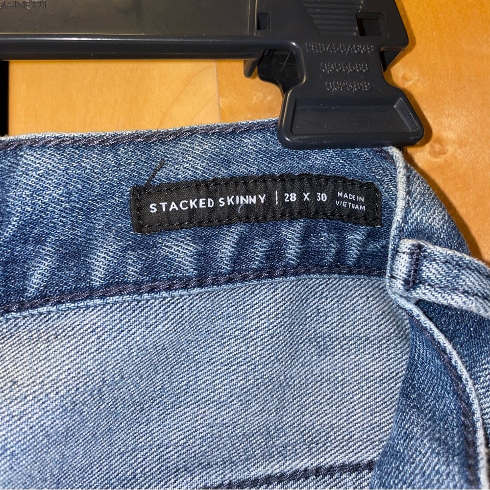 PACSUN Stacked Skinny Jeans size 28 x 30 - Picture 8 of 8